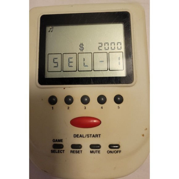 Vintage Pro Tech Blackjack Electronic Game Tested works - Picture 5 of 7